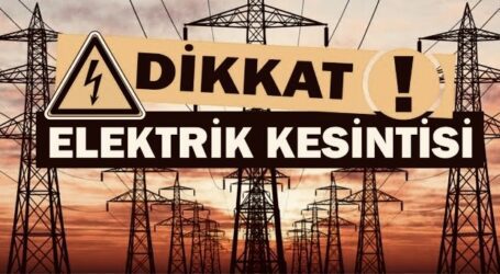 YİNE ELEKTRİKLERİMİZ KESİLECEK!