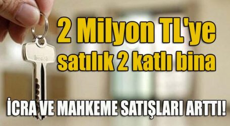 2 Milyon TL’ye  satılık 2 katlı bina