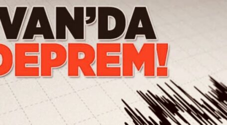 VAN’DA DEPREM!