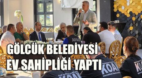 GÖLCÜK BELEDİYESİ AFET KOORDİNASYON TOPLANTISINA EV SAHİPLİĞİ YAPTI