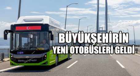 Yeni otobüslerden 30’u daha teslim edildi