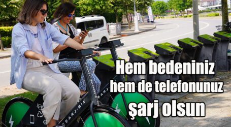 Hem bedeniniz hem de telefonunuz şarj olsun