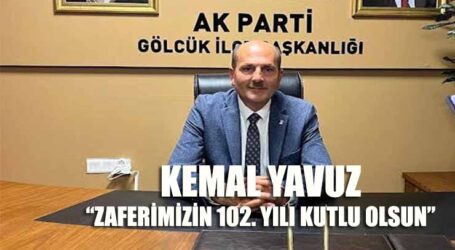 “ZAFERİMİZİN 102. YILI KUTLU OLSUN”