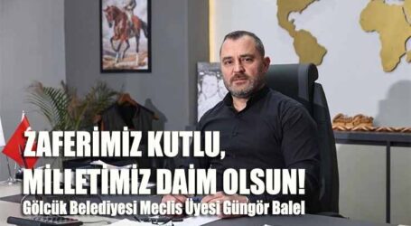 ZAFERİMİZ KUTLU, MİLLETİMİZ DAİM OLSUN!