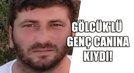 GÖLCÜK’LÜ GENÇ CANINA KIYDI!