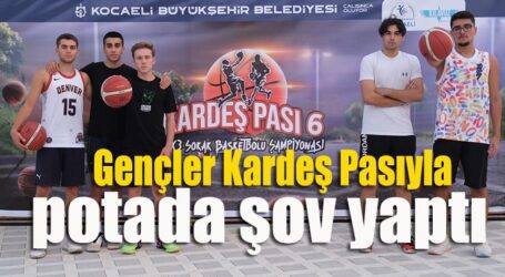 Gençler Kardeş Pasıyla potada şov yaptı