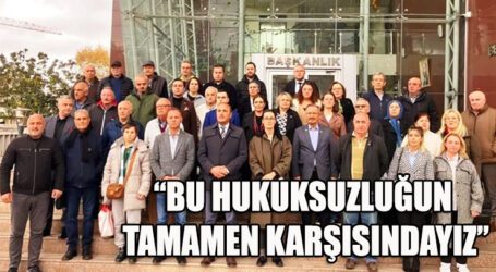 CHP Gölcük İlçe Örgütü, “BU HUKUKSUZLUĞUN TAMAMEN KARŞISINDAYIZ”