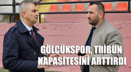 GÖLCÜKSPOR, TRİBÜN KAPASİTESİNİ ARTTIRDI