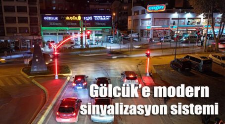 Gölcük’e modern sinyalizasyon sistemi