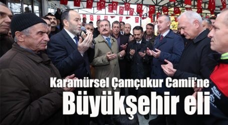 Karamürsel Çamçukur Camii’ne Büyükşehir eli