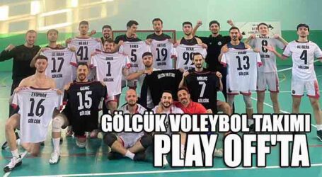 GÖLCÜK VOLEYBOL TAKIMI PLAY OFF’TA