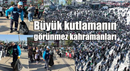 Büyük kutlamanın görünmez kahramanları