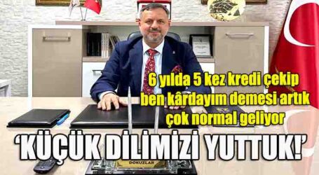 Dokuzlar: “Küçük dilimizi yuttuk!”