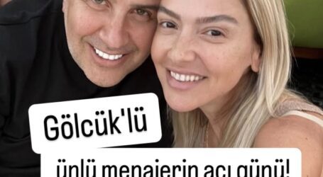 Gölcük’lü ünlü menajerin acı günü!