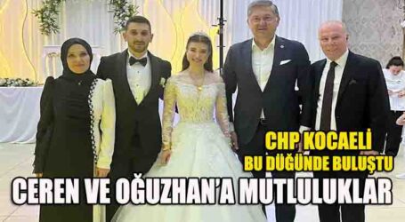 CEREN VE OĞUZHAN’A MUTLULUKLAR