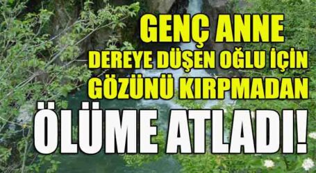 KOCAELİ YASTA! DEREYE DÜŞEN OĞLU İÇİN GÖZÜNÜ KIRPMADAN ÖLÜME ATLADI!