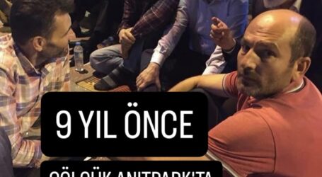 9 YIL ÖNCE EVLERİNE GİTMEDEN  GÖLCÜK ANITPARK’TA BÖYLE NÖBET TUTMUŞLARDI!