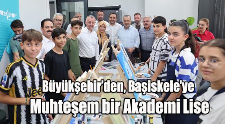 Büyükşehir’den, Başiskele’ye Muhteşem bir Akademi Lise