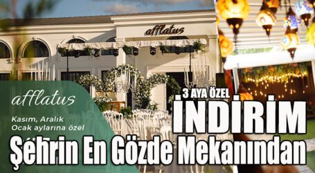 Şehrin En Gözde Mekanından 3 Aya Özel İndirim