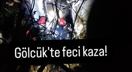 Gölcük’te feci kaza!