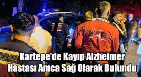 Kartepe’de Kayıp Alzheimer Hastası Amca Sağ Olarak Bulundu