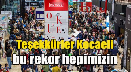 Teşekkürler Kocaeli, bu rekor hepimizin