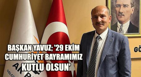 ’29 EKİM CUMHURİYET BAYRAMIMIZ KUTLU OLSUN’