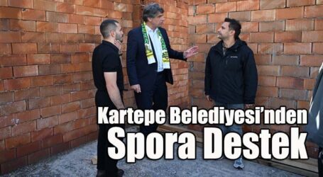 Kartepe Belediyesi’nden Spora Destek