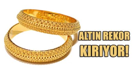 ALTIN REKOR KIRIYOR!