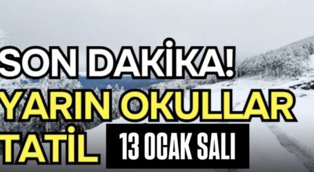 Kocaeli’de yarın taşımalı eğitime tatil!