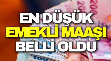 Emekliye müjde! En düşük emekli aylığı belli oldu