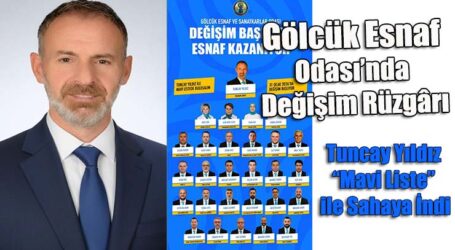 Gölcük Esnaf Odası’nda Değişim Rüzgârı: Tuncay Yıldız “Mavi Liste” ile Sahaya İndi