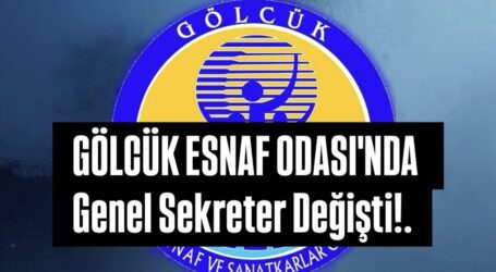 Gölcük Esnaf Odasında Genel Sekreter değişti