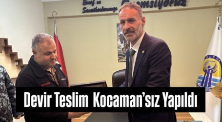 Gölcük Esnaf Odası’nda Yeni Dönem Başladı, Devir Teslim Kocaman’sız Yapıldı