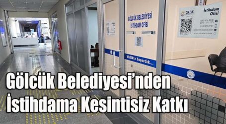 Gölcük Belediyesi’nden İstihdama Kesintisiz Katkı