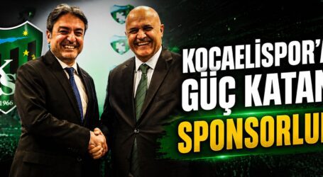 KOCAELİSPOR’A GÜÇ KATAN SPONSORLUK