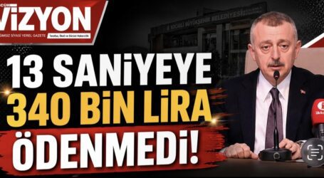 BÜYÜKŞEHİR MECLİSİNDE CHP’NİN  13 SANİYE İDDİASI  HAVADA KALDI!