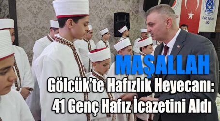 Gölcük’te Hafızlık Heyecanı: 41 Genç Hafız İcazetini Aldı