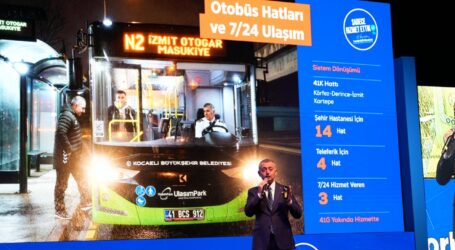 Başkan Büyükakın: Kocaeli’nin  ulaşım alt yapısı güçleniyor