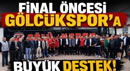 Final Öncesi Gölcükspor’a Büyük Destek