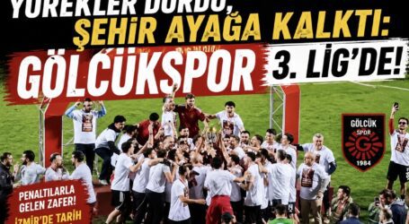 “Yürekler Durdu, Şehir Ayağa Kalktı: Gölcükspor 3. Lig’de!”