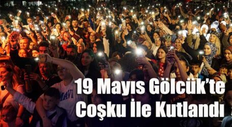 19 Mayıs Gölcük’te Coşku İle Kutlandı