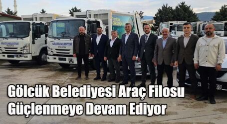 Gölcük Belediyesi Araç Filosu Güçlenmeye Devam Ediyor